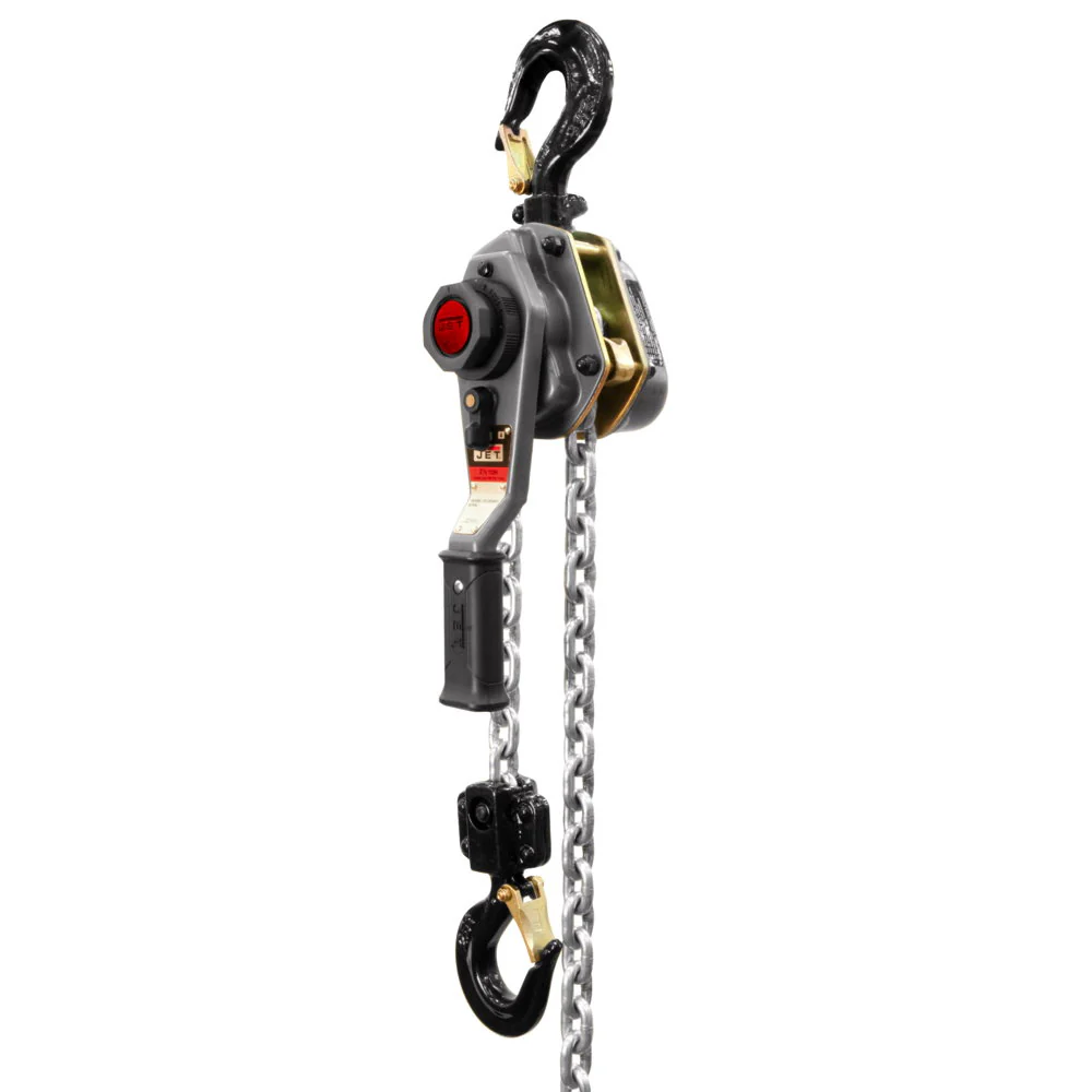 Jet JT9-376400 JLH-250WO-5 2-1/2T Lever Hoist 5' Lift, Overload Protection - Mactool Shop