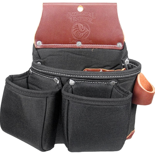 Occidental Leather B8017DBLH Black Left Handed OxyLights 3 Pouch Tool Bag - Mactool Shop