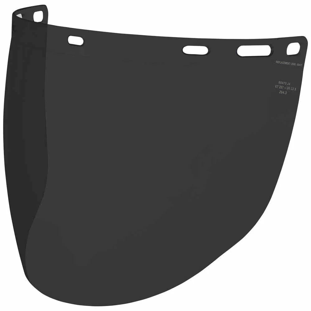 Klein Tools 60477 Replacement Face Shield Lens, Cap Style, Gray Tint - Mactool Shop