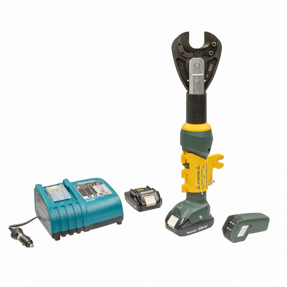 Greenlee EK425LXR12CUAL EK425LXR 6 Ton, Soft Metal Remote Cutter, 2.0Ah Battery, 12V Charger - Mactool Shop
