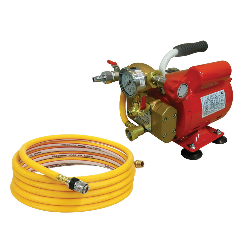 Reed EHTP500 Electric Hydrostatic Test Pump,110V, Single Phase 50/60 Hz - Mactool Shop