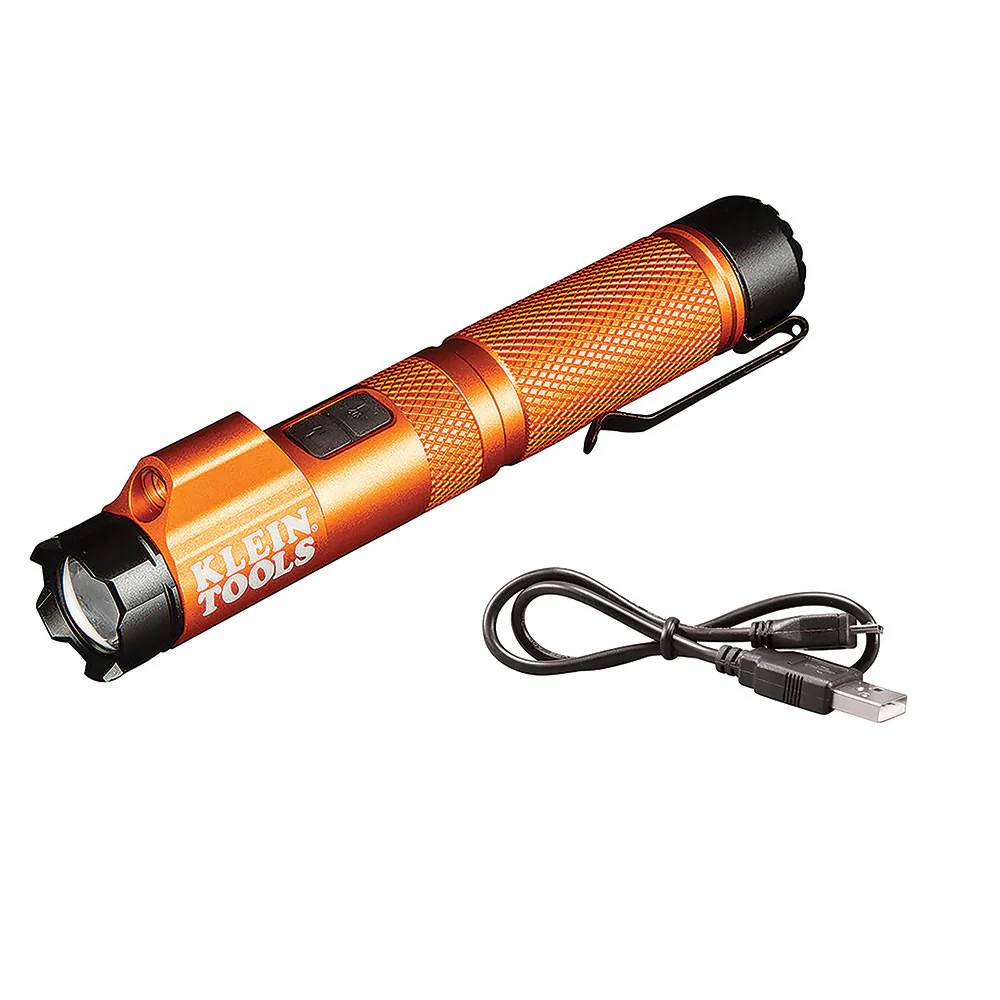 Klein 56040 Rechargeable Focus Flashlight with Laser - Mactool Shop