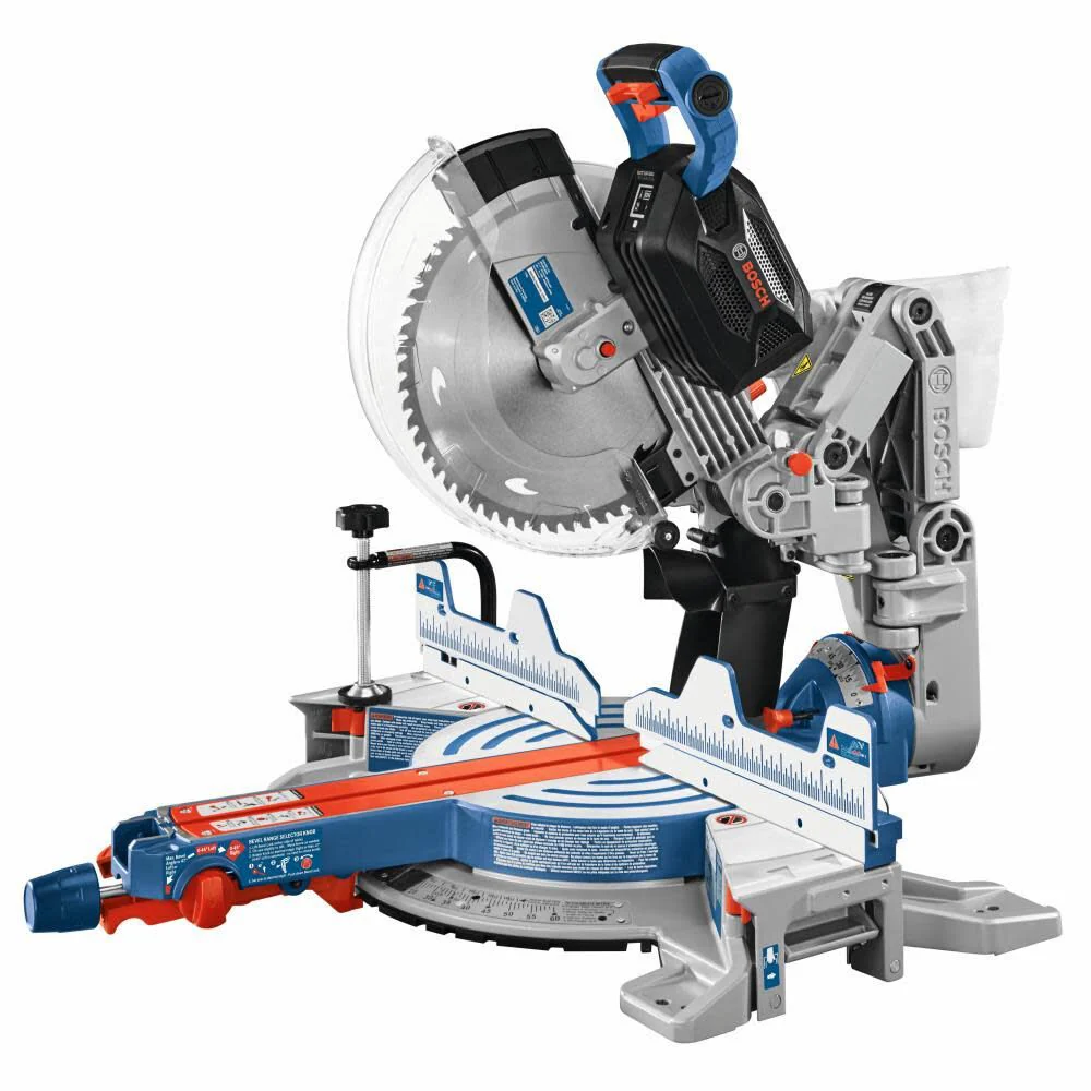Bosch GCM18V-12GDCN PROFACTOR 18V 12 In. Dual-Bevel Glide Miter Saw (Bare Tool) - Mactool Shop