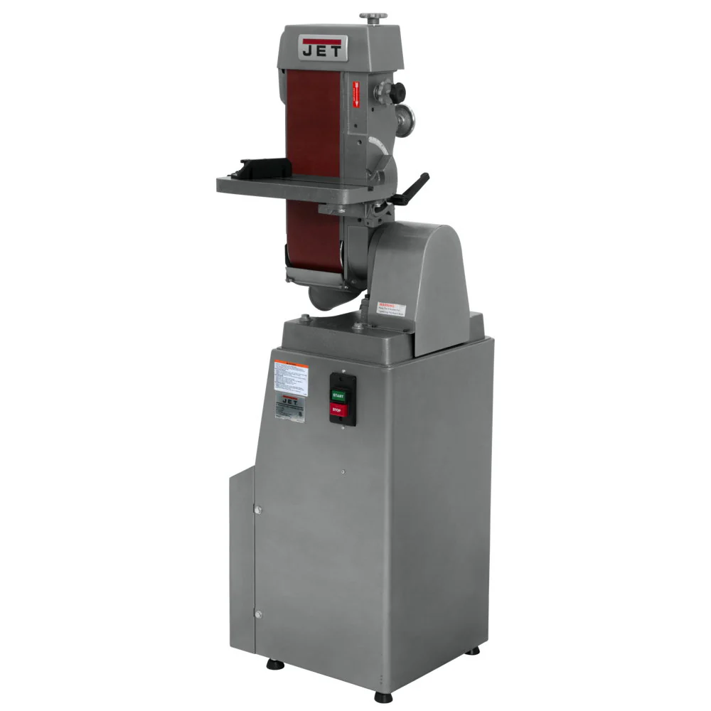 Jet JT9-414601 J-4301A, 6 x 48 Industrial Belt Finishing Machine 3PH - Mactool Shop