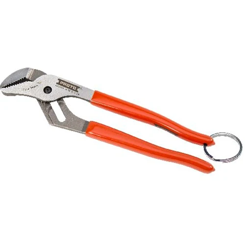 Proto J260SGXL-TT Tether-Ready XL Series Groove Joint Pliers w/ Grip - 10