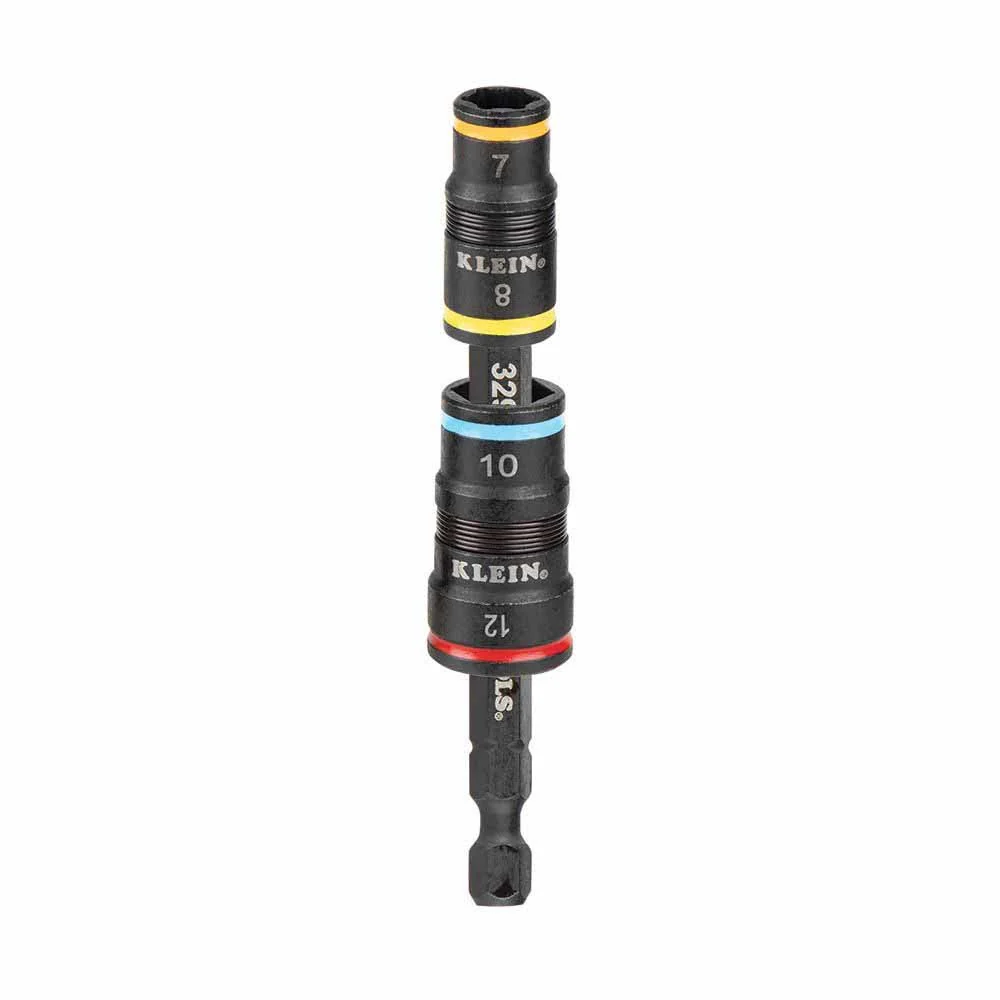Klein Tools 32932M 4-in-1 Impact Rated Flip Socket Set, Metric - Mactool Shop