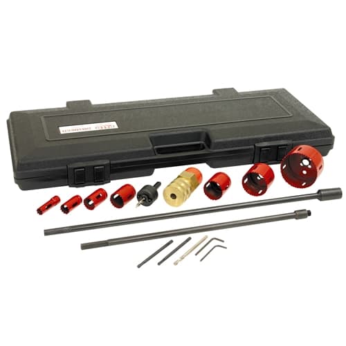 Reed DM3MECH Mechanical Hot Tapping Machine with Hole Saws And Arbor - Mactool Shop