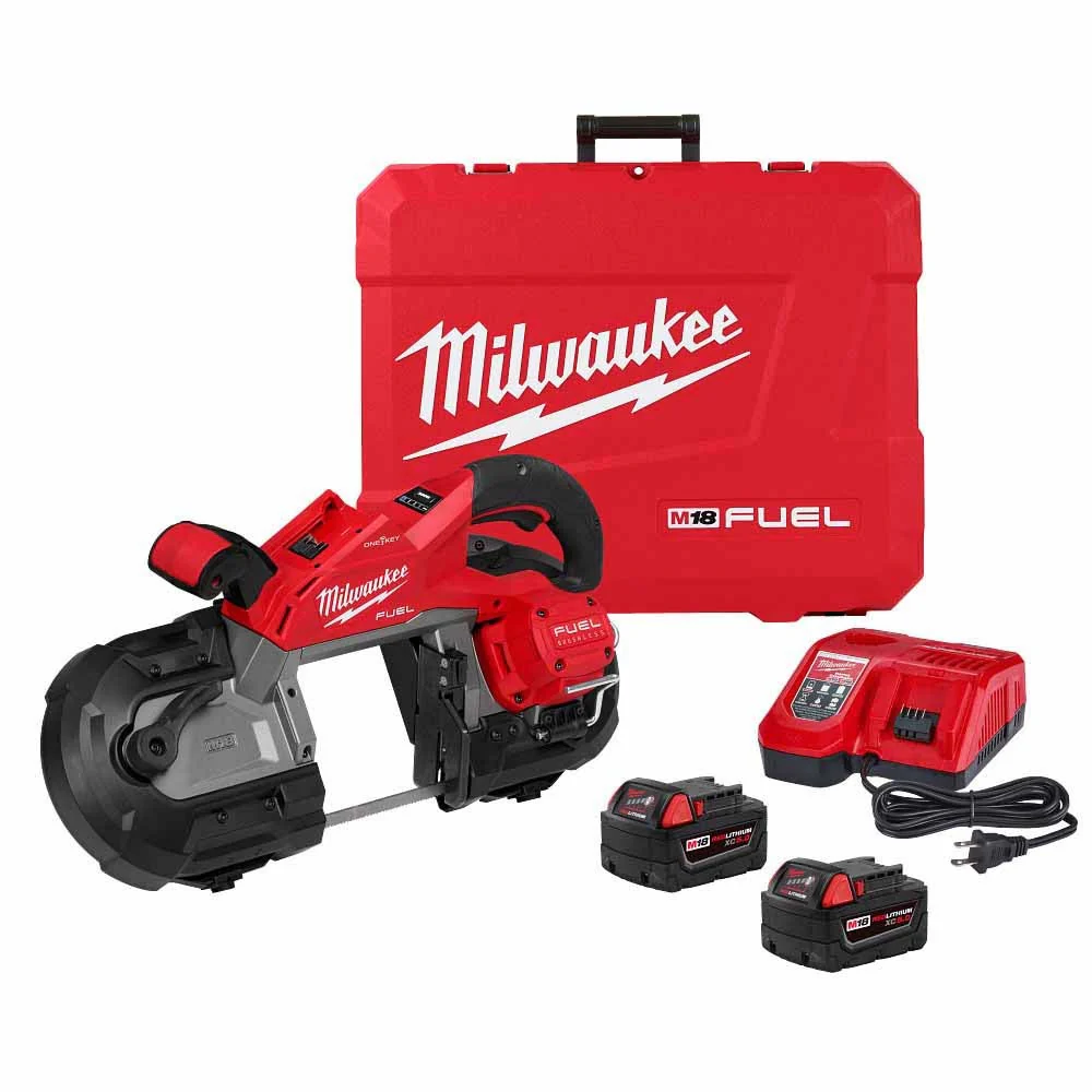 Milwaukee 2929S-22 M18 FUEL Dual Trigger Deep Cut Band Saw Kit - Mactool Shop