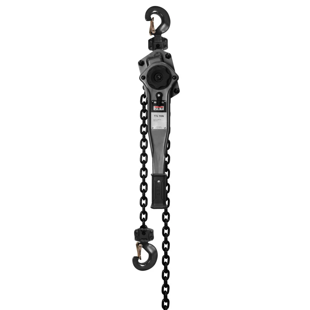 Jet JT9-287701 JLP-150A-10SH 1.5T Lever Hoist 10' Lift, Ship Hooks - Mactool Shop