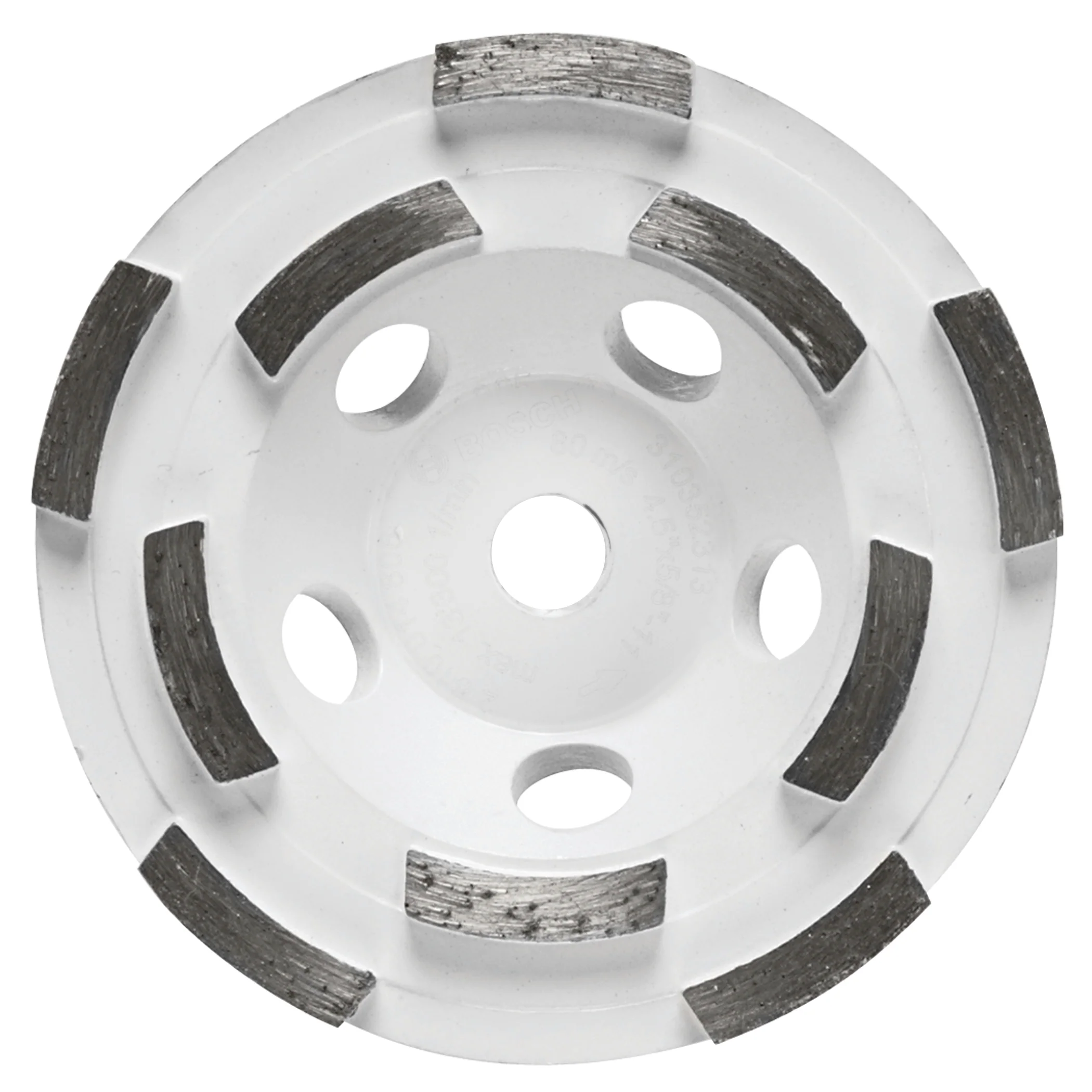 Bosch DC4510HD 4-1/2 In. Double Row Segmented Diamond Cup Wheel - Mactool Shop