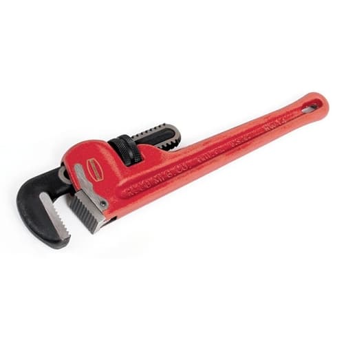 Reed RW18 Pipe Wrench, Heavy Duty, Ductile Iron - Straight 18