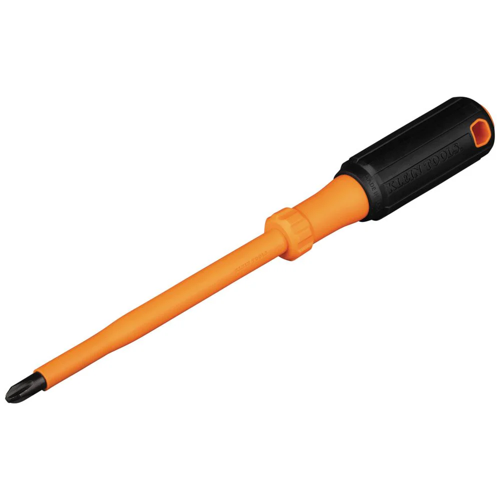 Klein 6876INS Insulated Screwdriver, #3 Phillips Tip, 6