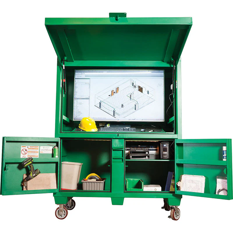Greenlee 7060-CFO Compact Field Office Storage Box, Green - Mactool Shop