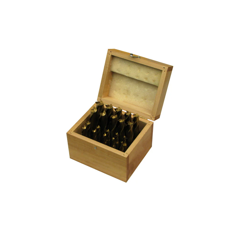 Jet JT9-650211 20 Piece Tin-Coated Single End Mill Set - Mactool Shop