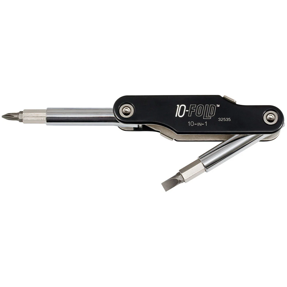 Klein Tools 32535 10-in-1 10 Fold Screwdriver / Nut Driver - Mactool Shop