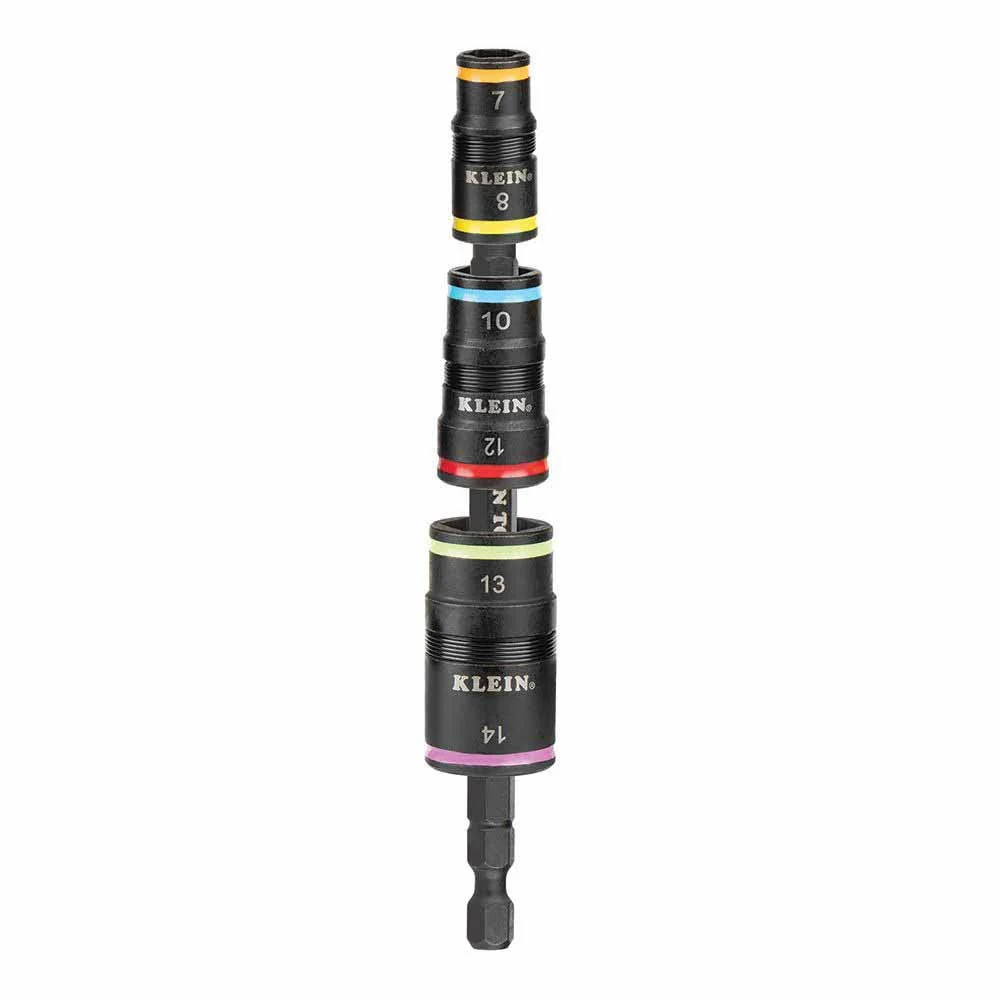 Klein Tools 32933M 6-in-1 Impact Rated Flip Socket Set, Metric - Mactool Shop