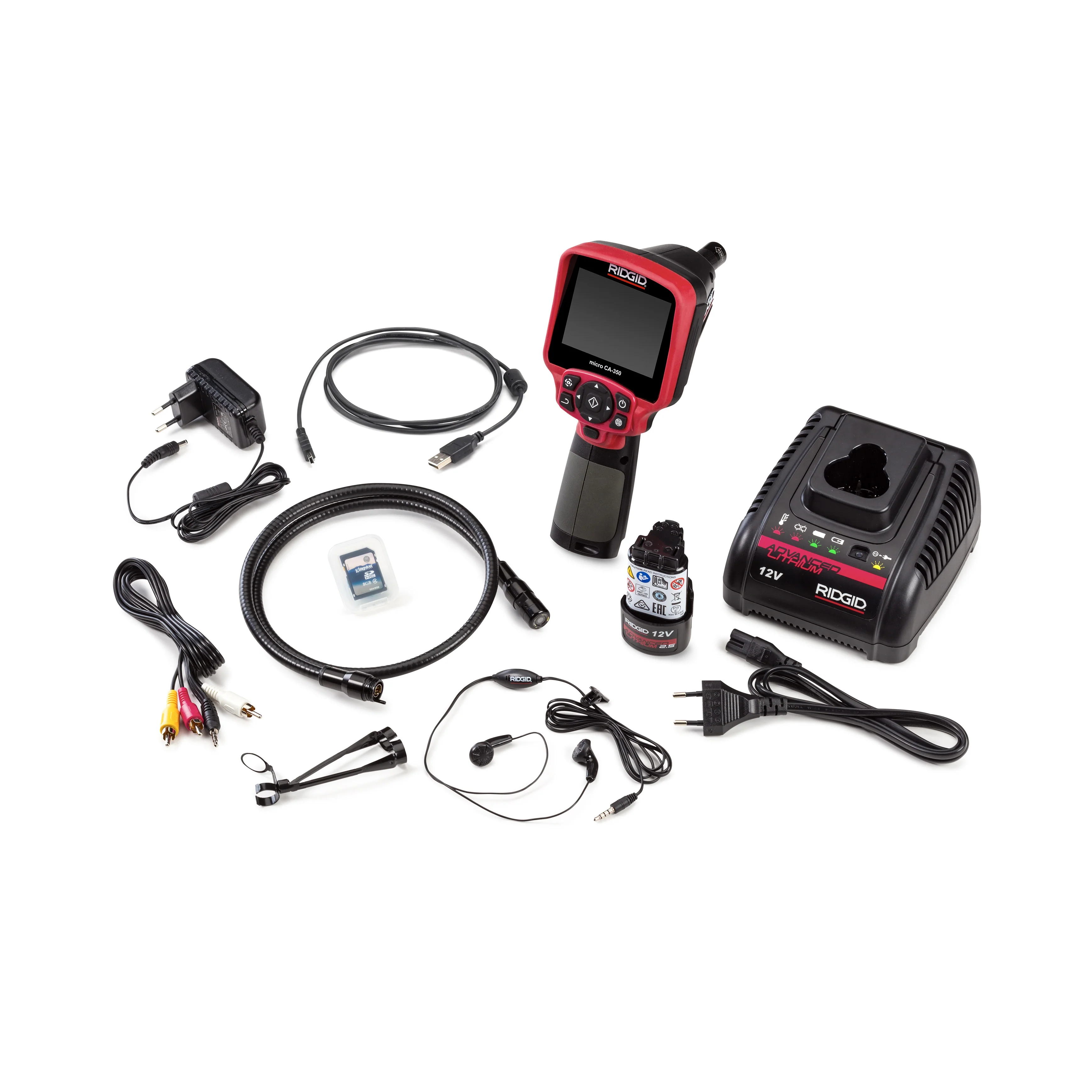RIDGID 55898 Micro CA-350 Inspection Camera, 3.5