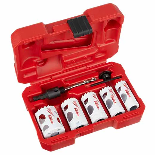 Milwaukee 49-22-4081 7 PC HOLE DOZER™ Mechanic's Hole Saw Kit - Mactool Shop