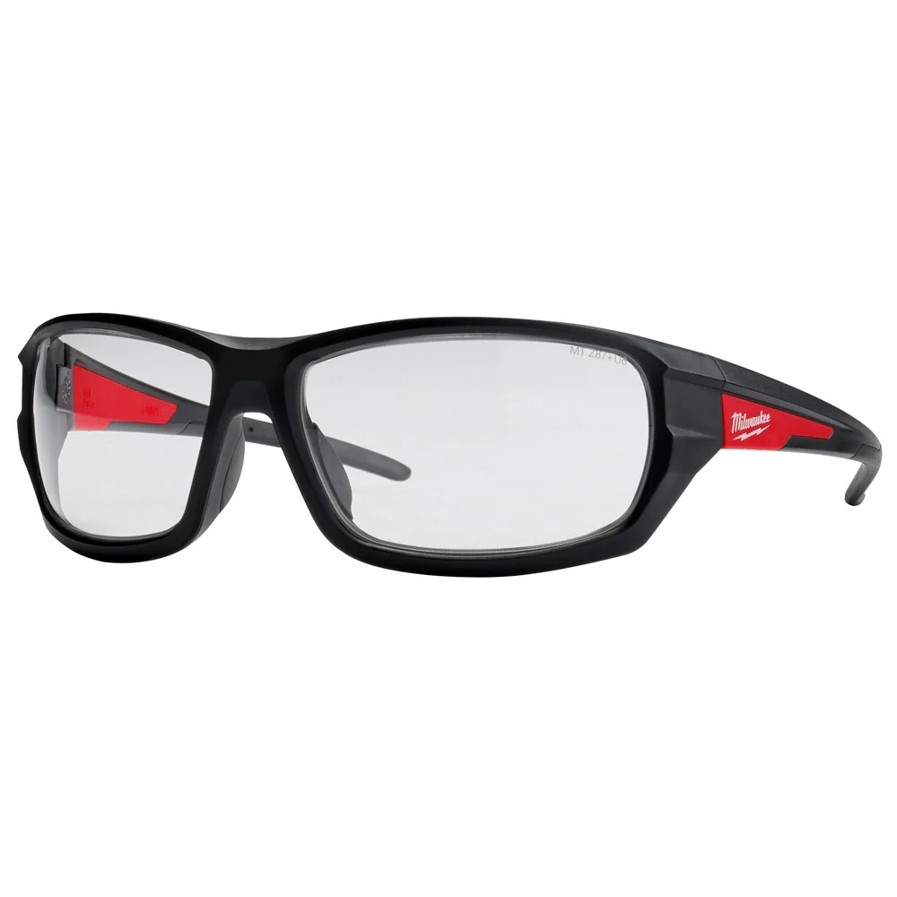 Milwaukee 48-73-2021 Clear High Performance Safety Glasses (Polybag) - Mactool Shop