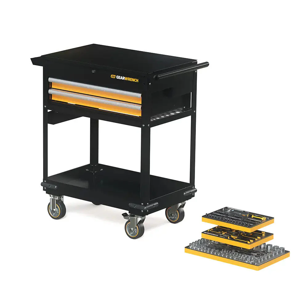 GearWrench MEGAMOD194 194 Piece MEGAMOD Mechanics Tool Set in Modular Foam Trays with Storage Unit - Mactool Shop