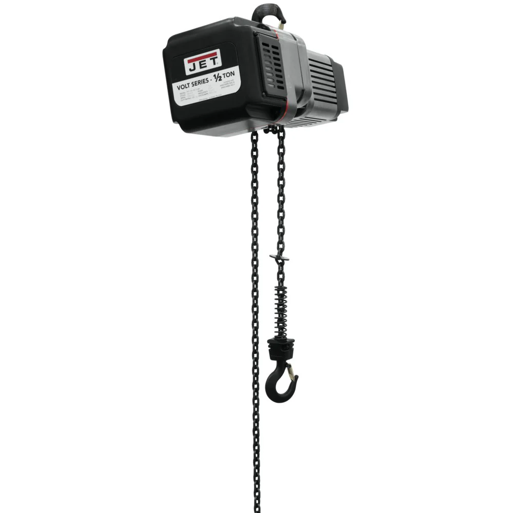 Jet JT9-185021 Volt 1/2T Variable Speed Electric Hoist 3PH 460V 20' Lift - Mactool Shop