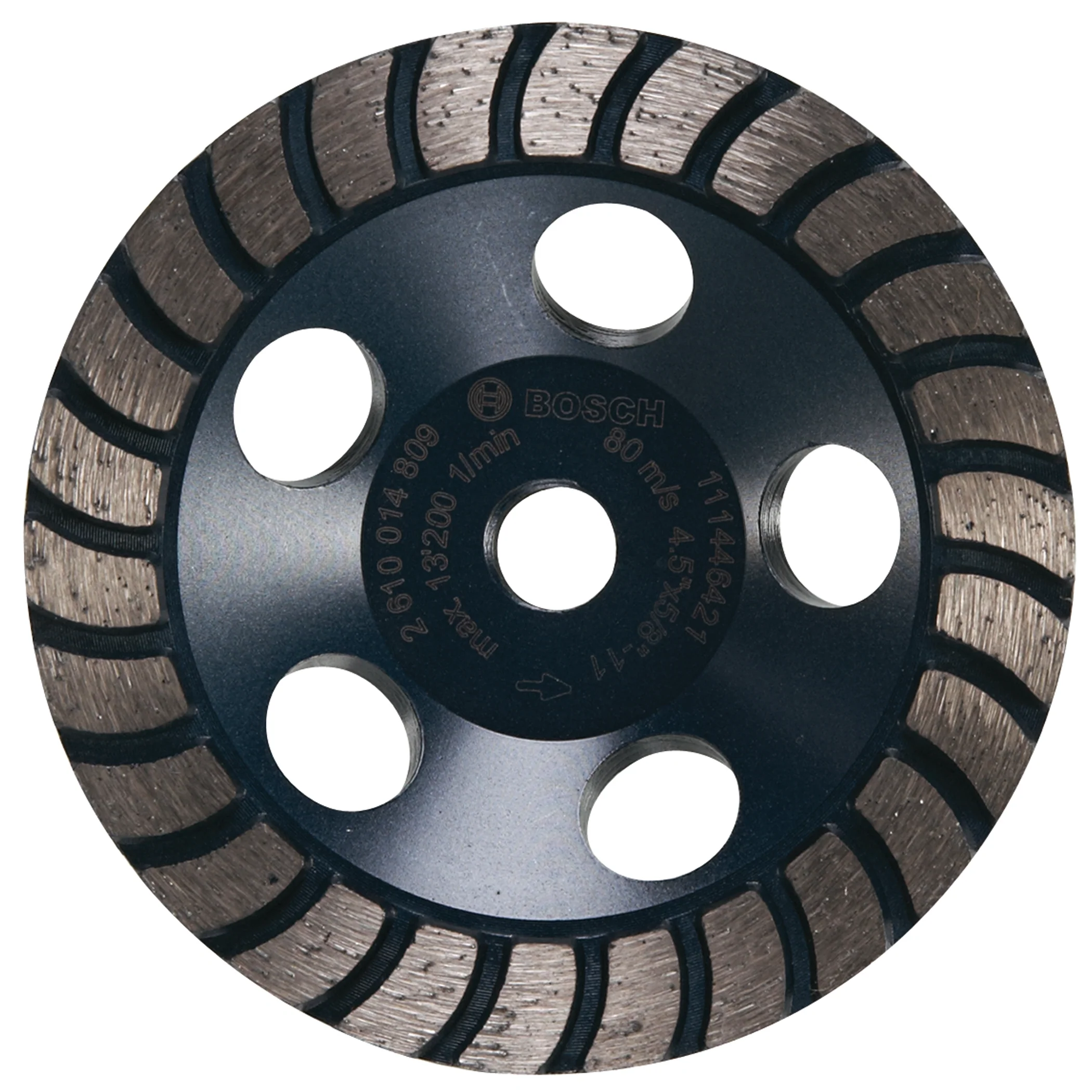 Bosch DC4530HD 4-1/2 In. Turbo Row Diamond Cup Wheel - Mactool Shop