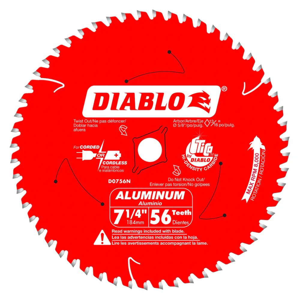 Diablo D0756N 7-1/4