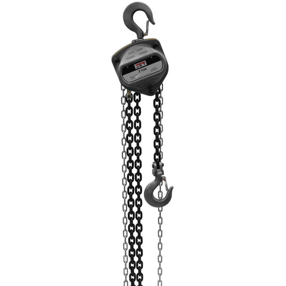 Jet JT9-101930 S90-200-10, 2-Ton Hand Chain Hoist With 10' Lift - Mactool Shop