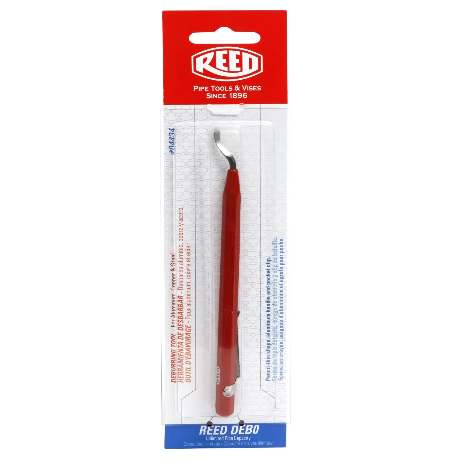 Reed DEBO Deburring Tool - Copper - Nominal Pipe Capacity: unlimited - Mactool Shop