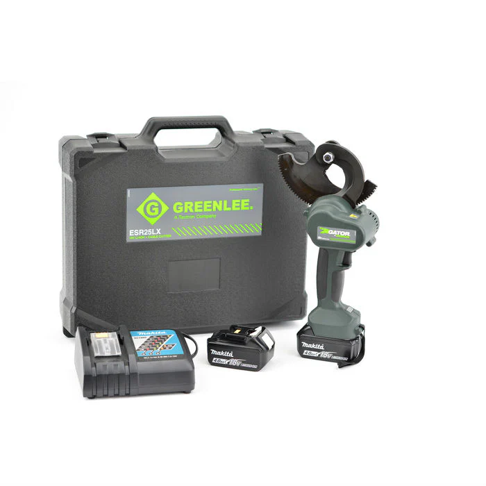 Greenlee ESR25LX11 Cutter, Battery Ratchet ACSR Bat 120V - Mactool Shop