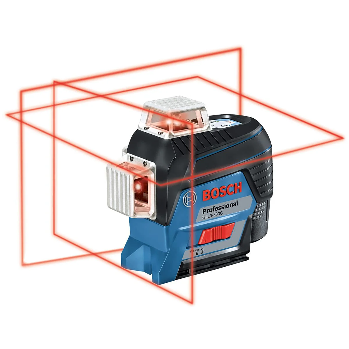 Bosch GLL3-330C 360° Connected Three-Plane Leveling and Alignment-Line Laser - Mactool Shop