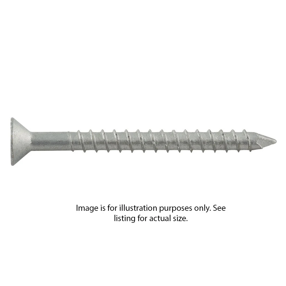 DeWalt DFM4EMF620 Crete-Flex 3/16 X 1-3/4-410 Stainless Phillips Flat, Box of 100 - Mactool Shop