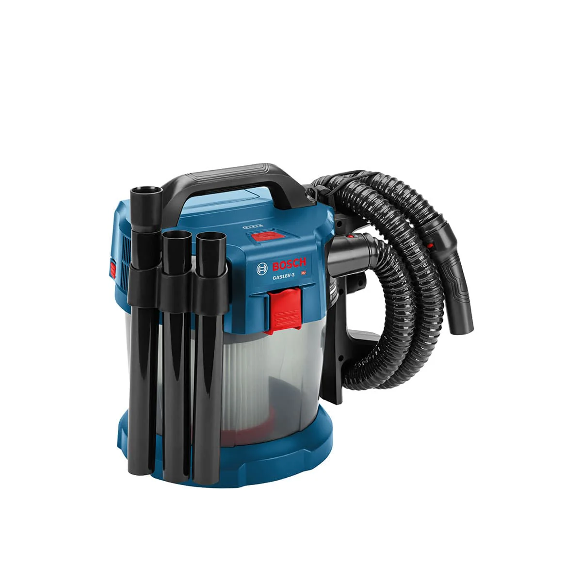 Bosch GAS18V-3N 18V 2.6-Gallon Wet/Dry Vacuum Cleaner with HEPA Filter - Mactool Shop