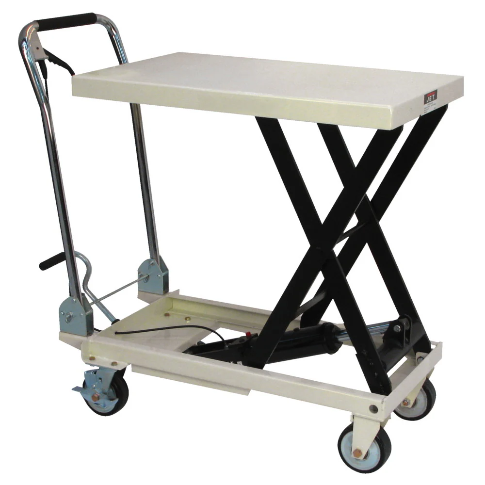 Jet JT9-140771 SLT-330F, Scissor Lift Table With Folding Handle - Mactool Shop