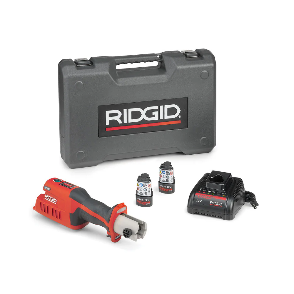 RIDGID 57383 RP 241 Compact Press Tool Kit without Jaws - Mactool Shop