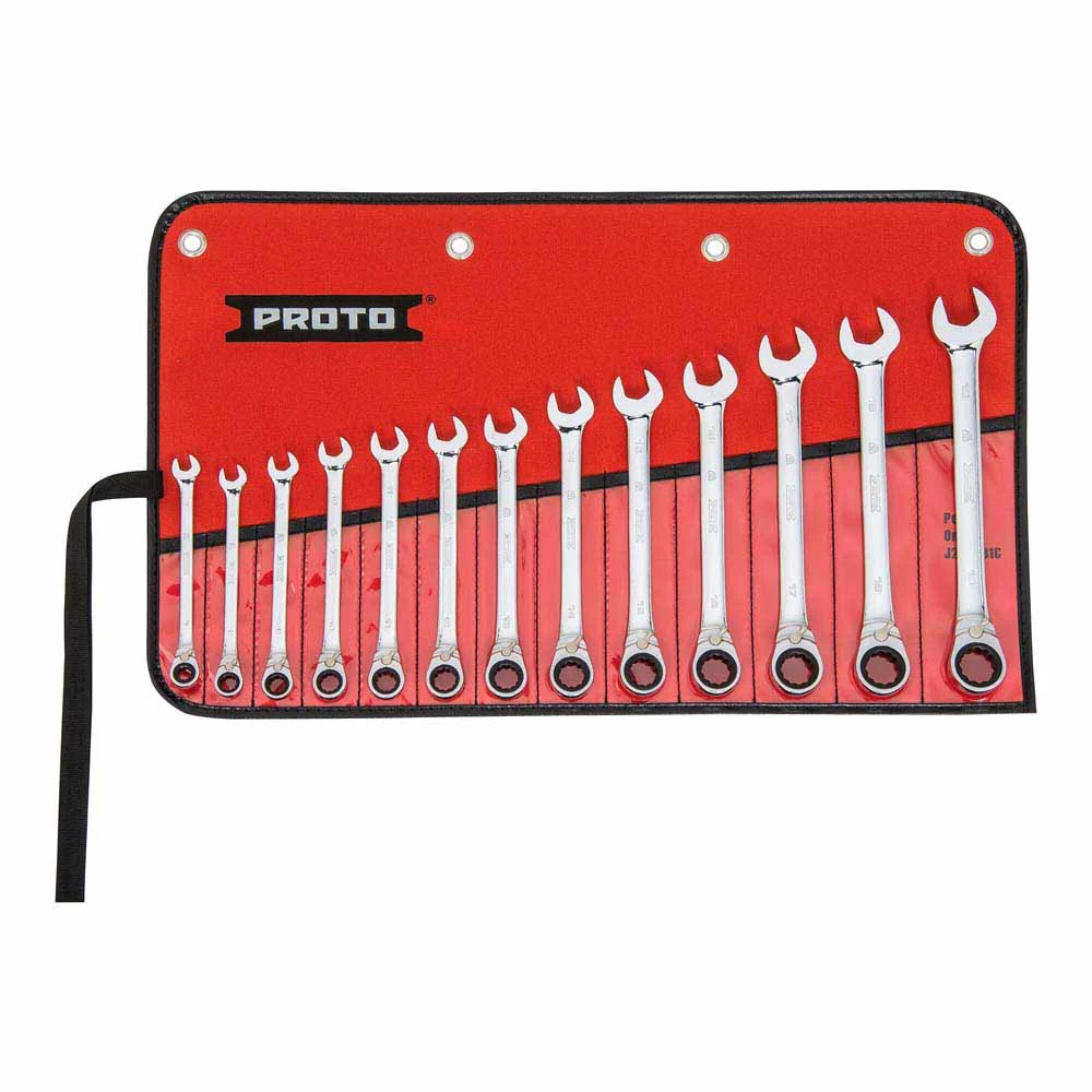 Proto JSCVMT-13S 13-Piece Combination Wrench Set - 12 Point - Mactool Shop