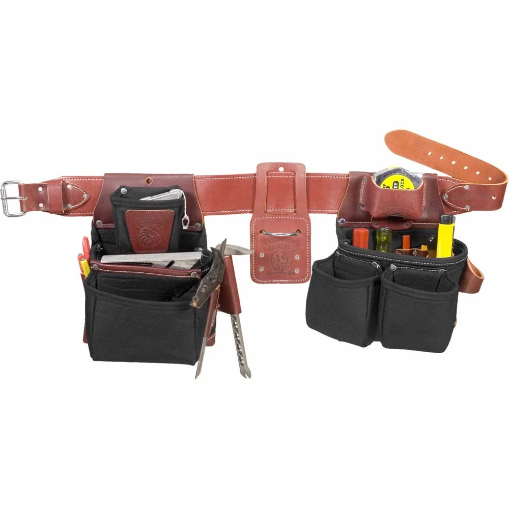 Occidental Leather B8080DB XXL OxyLights Framer Set with Double Outer Bags - Black - Mactool Shop