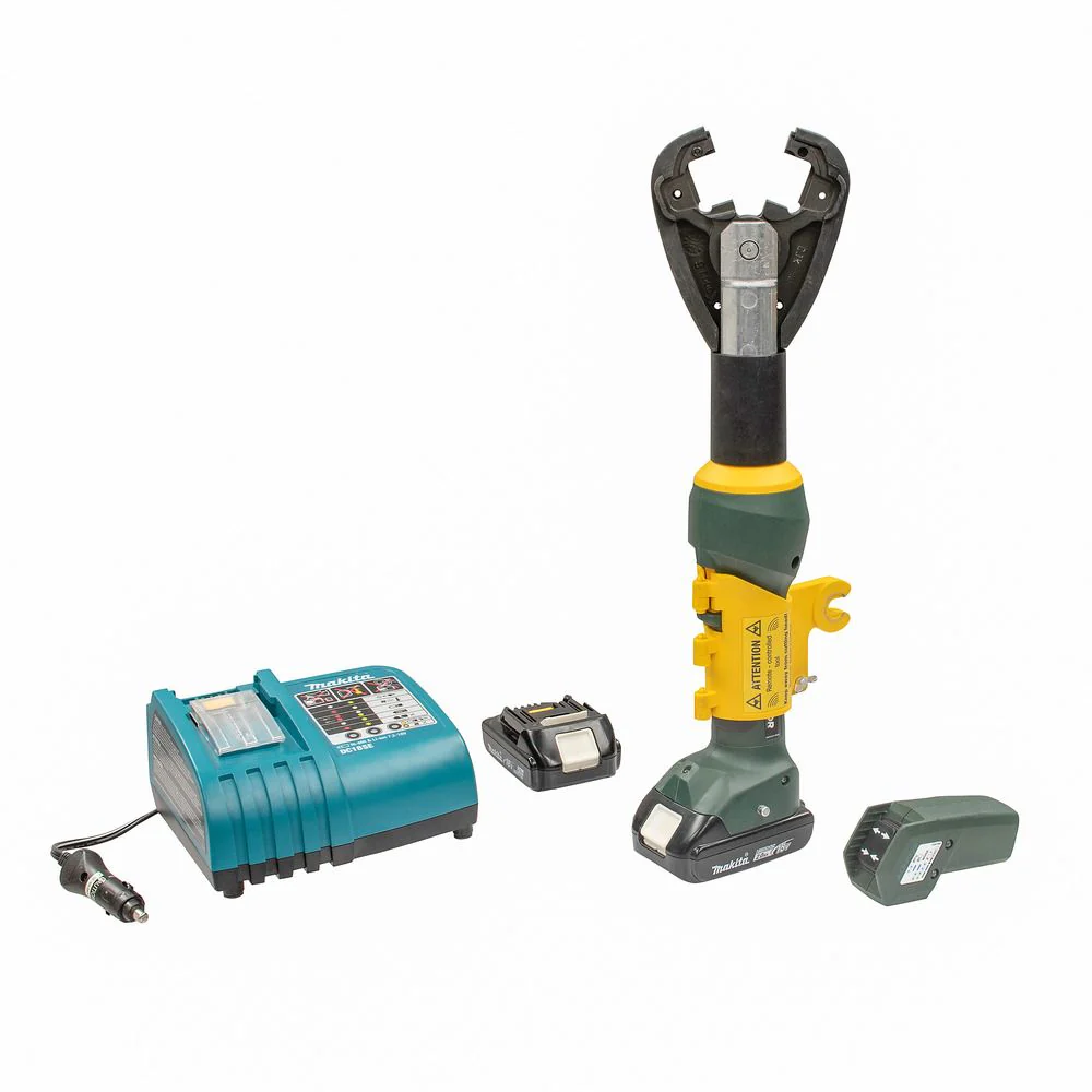 Greenlee EK425LXRK12 EK425LXR 6 Ton, Kearney Profile Remote Crimper, 2.0Ah Battery, 12V Charger - Mactool Shop