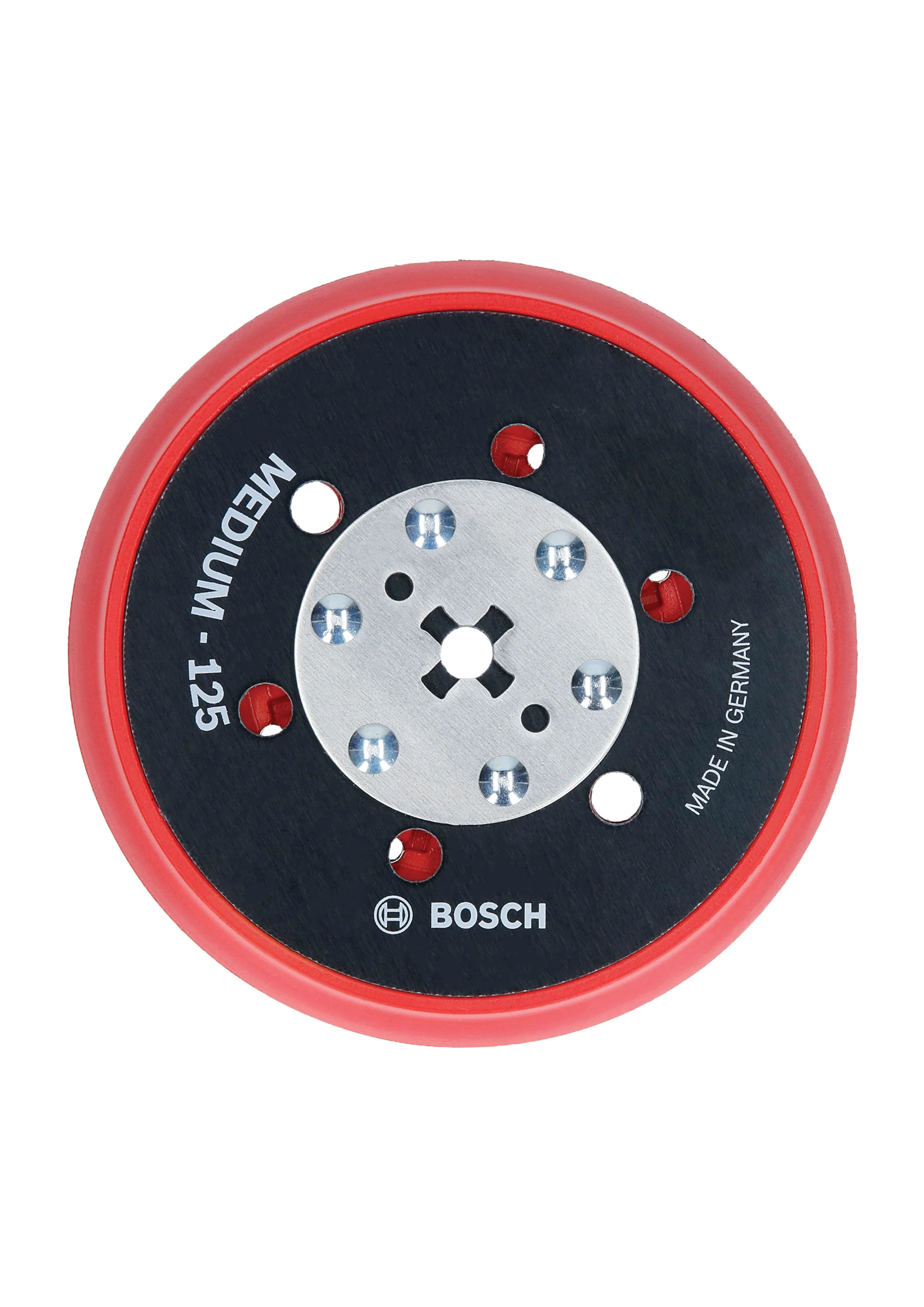 Bosch RSM5045 5 In. Medium Hook-and-Loop Multi-Hole Sanding Pad - Mactool Shop