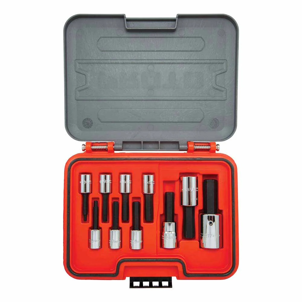 Proto J52210H 10-Piece Hex Bit Set 3/8