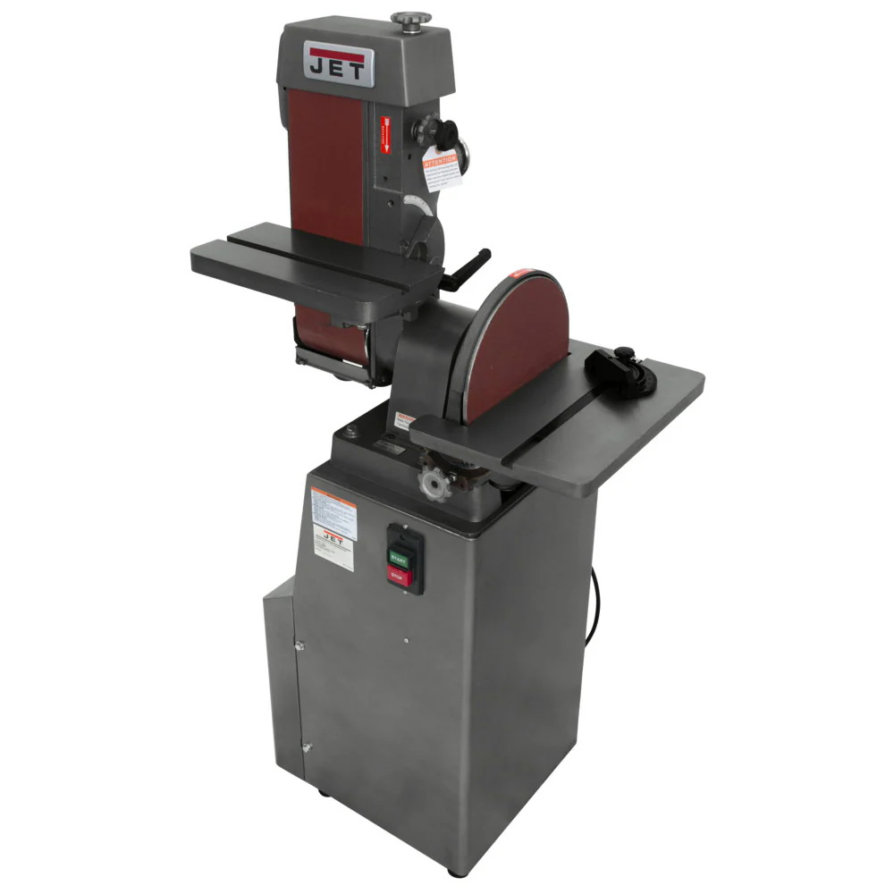 Jet JT9-414552 J-4200A-2 6 x 48 Industrial Belt and Disc Finishing Machine 230V 1PH - Mactool Shop