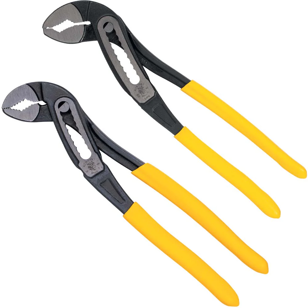 Klein D5052KIT Classic Klaw Pump Pliers Set, 2-Piece - Mactool Shop
