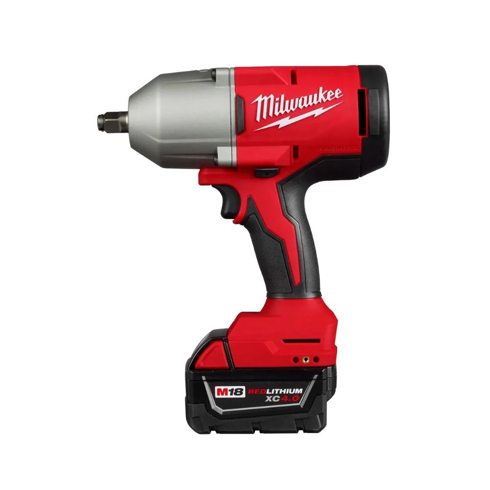 Milwaukee 2666-21B M18 18V Lithium-Ion Brushless Cordless 1/2 in. Impact Wrench with Friction Ring Kit - Mactool Shop