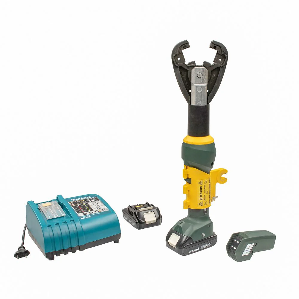 Greenlee EK425LXRK22 EK425LXR 6 Ton, Kearney Profile Remote Crimper, 2.0Ah Battery, 230V Charger - Mactool Shop