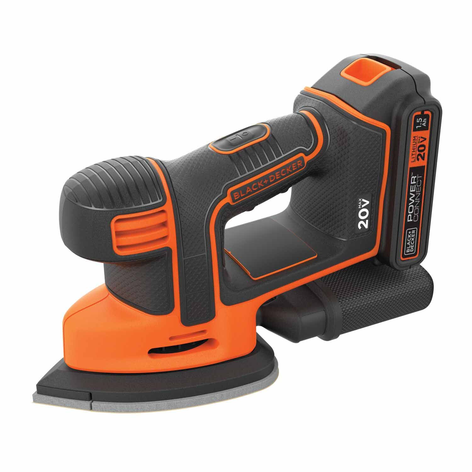 Black & Decker BDCMS20C 20V MAX Mouse Cordless Sander - Mactool Shop