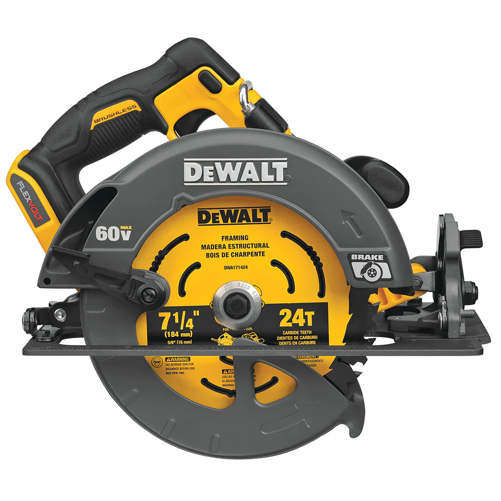 DeWalt DCS578B 60V Max 7-1/4 Brushless Circ Saw Bare - Mactool Shop