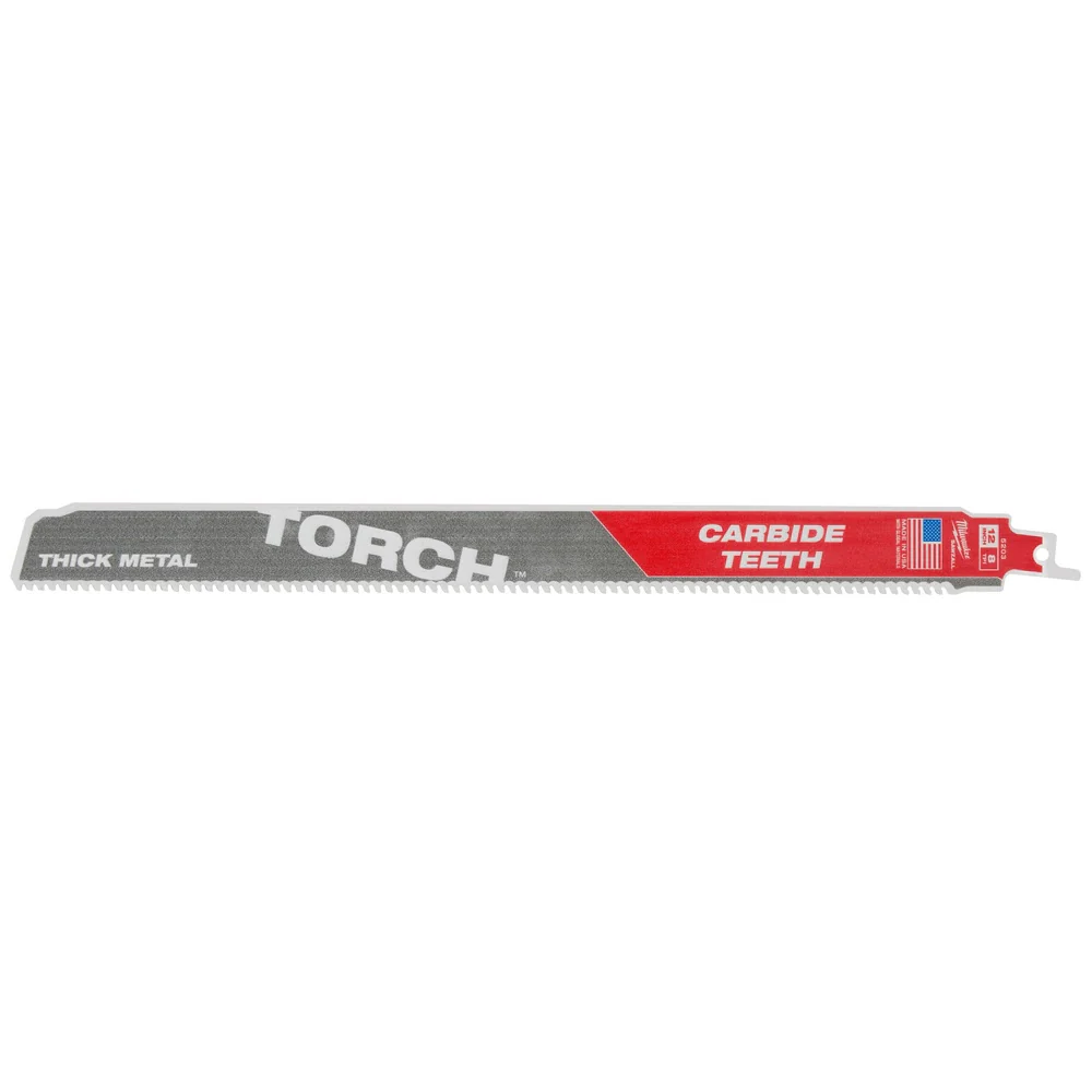 Milwaukee 48-00-5503 12” 7TPI The TORCH™ with Carbide Teeth SAWZALL® Blade 5PK - Mactool Shop