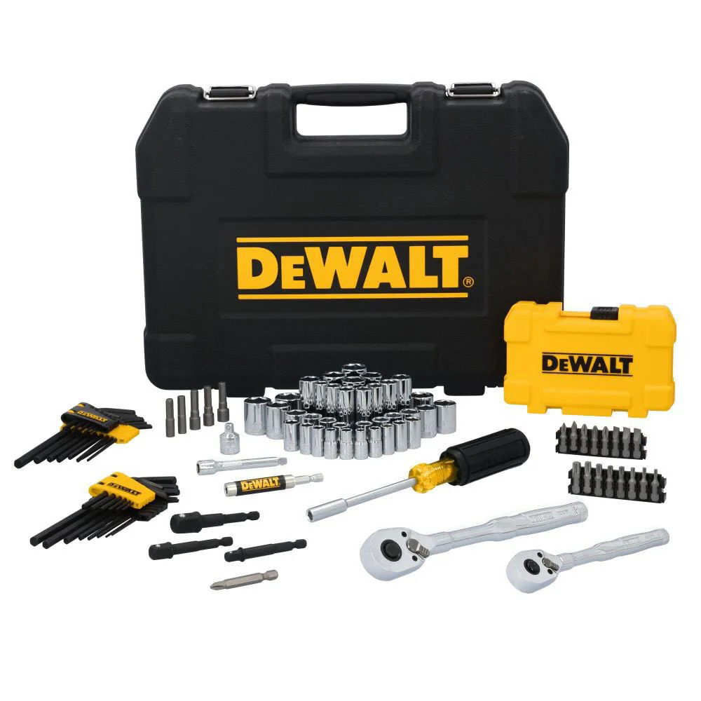 DeWalt DWMT45410 TOUGHSERIES 96-Piece 1/4 in. and 3/8 in. Mechanics Tool Set - Mactool Shop