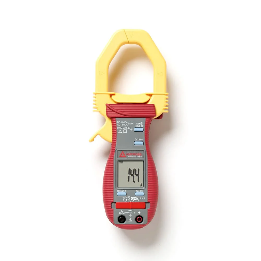 Amprobe 2740465 ACDC-100 TRMS 1000A AC/DC Digital Clamp Meter with Capacitance and Resistance - Mactool Shop