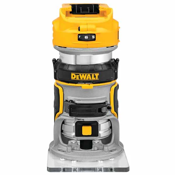 DeWalt DCW600B 20 Volt Depth Adjusting Brushless Cordless Router, Bare Tool - Mactool Shop